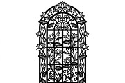 50 Floral French Window Ornament, a Decorative Illustration by Amazin_art (Thumbnail 37 of 44)
