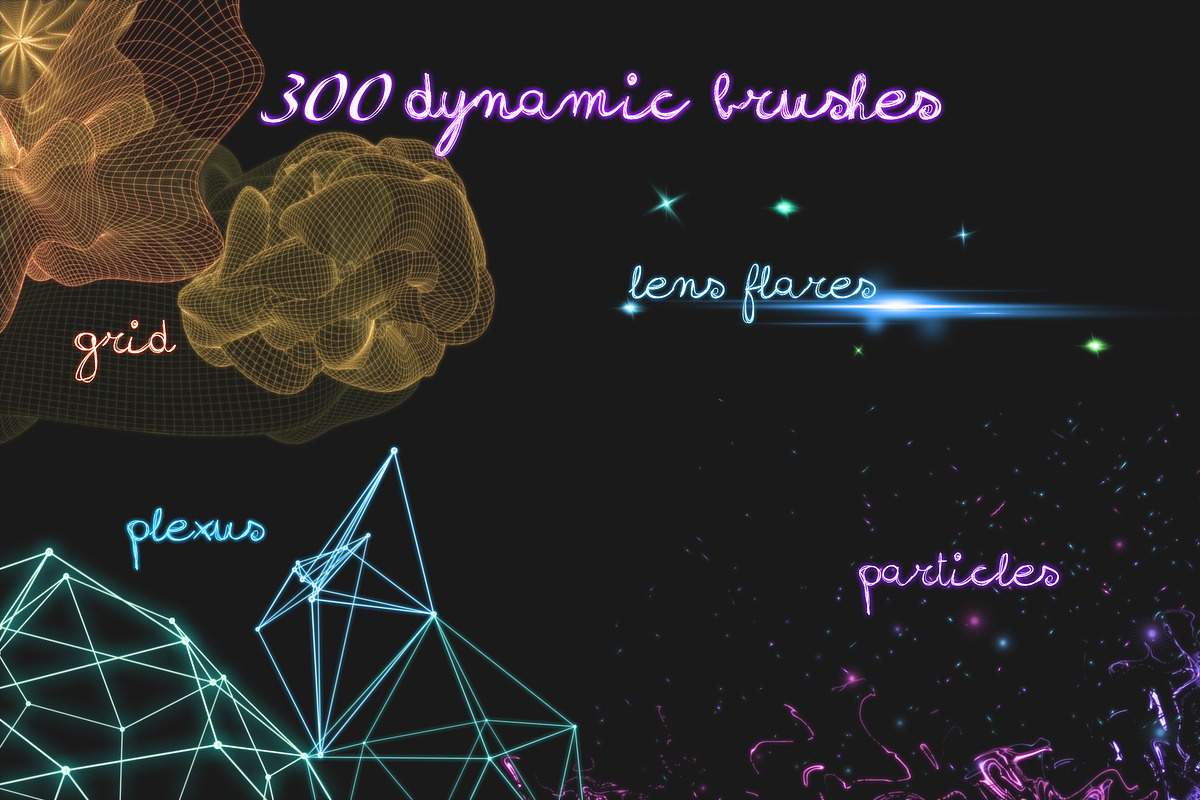 Lights & Particles - Photoshop Pack, a Brush Add-On by ArtPlanet (Photo 10 of 11)