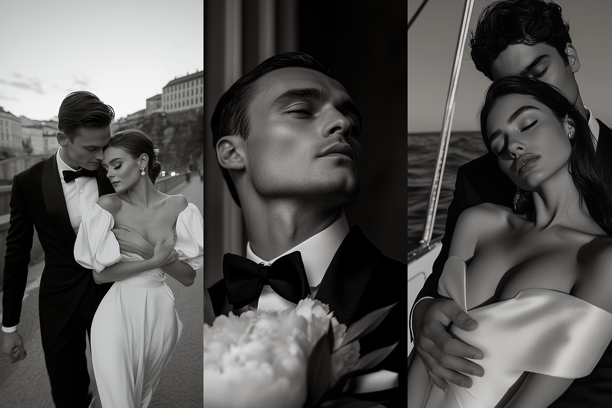 Noir Et Noir 200 Wedding Photos, a Beauty & Fashion Photo by Muse Mockups (Photo 3 of 30)