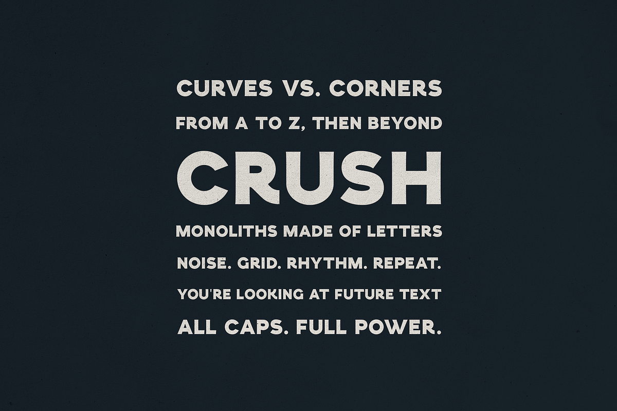Typolio – Bold Display Font, a Sans Serif Font by Only Fonts (Photo 7 of 11)