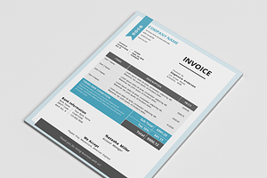 Modern Business Docx Invoice