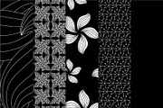 Digital Papers Black & White, a Pattern Graphic by Maishop (Thumbnail 3 of 3)