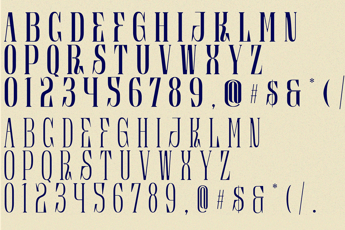 CHALLENGED TRADITIONAL FONT, a Serif Font by 177Studio (Photo 8 of 8)