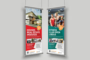 Roll up Banner Signage v1, a Flyer Template by Miyaji75 (Thumbnail 5 of 6)