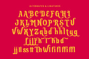 Muffliato - Halloween Display Font, a Script Font by AQR Studio (Thumbnail 7 of 8)