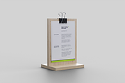 Wood Sign Holders Mockup, an Advertising Mockup by Muhazdinata (Thumbnail 3 of 8)