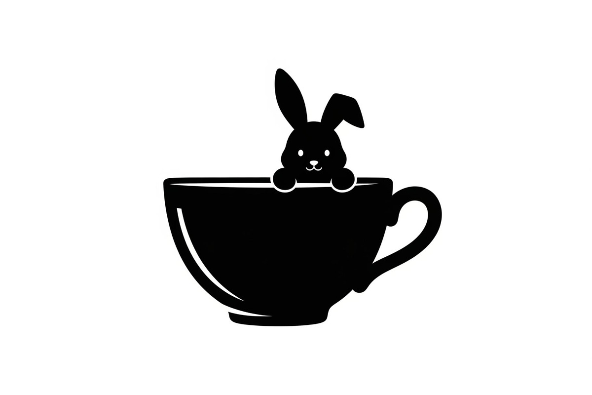 Cute Bunny Coffee Cup Vector Bundle, an Illustration by Designs_River (Photo 34 of 49)