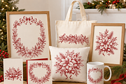 50 Christmas Clipart Bundle, a Decorative Illustration by HeavensStar (Thumbnail 6 of 8)
