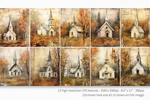 Autumn Chapel Paintings