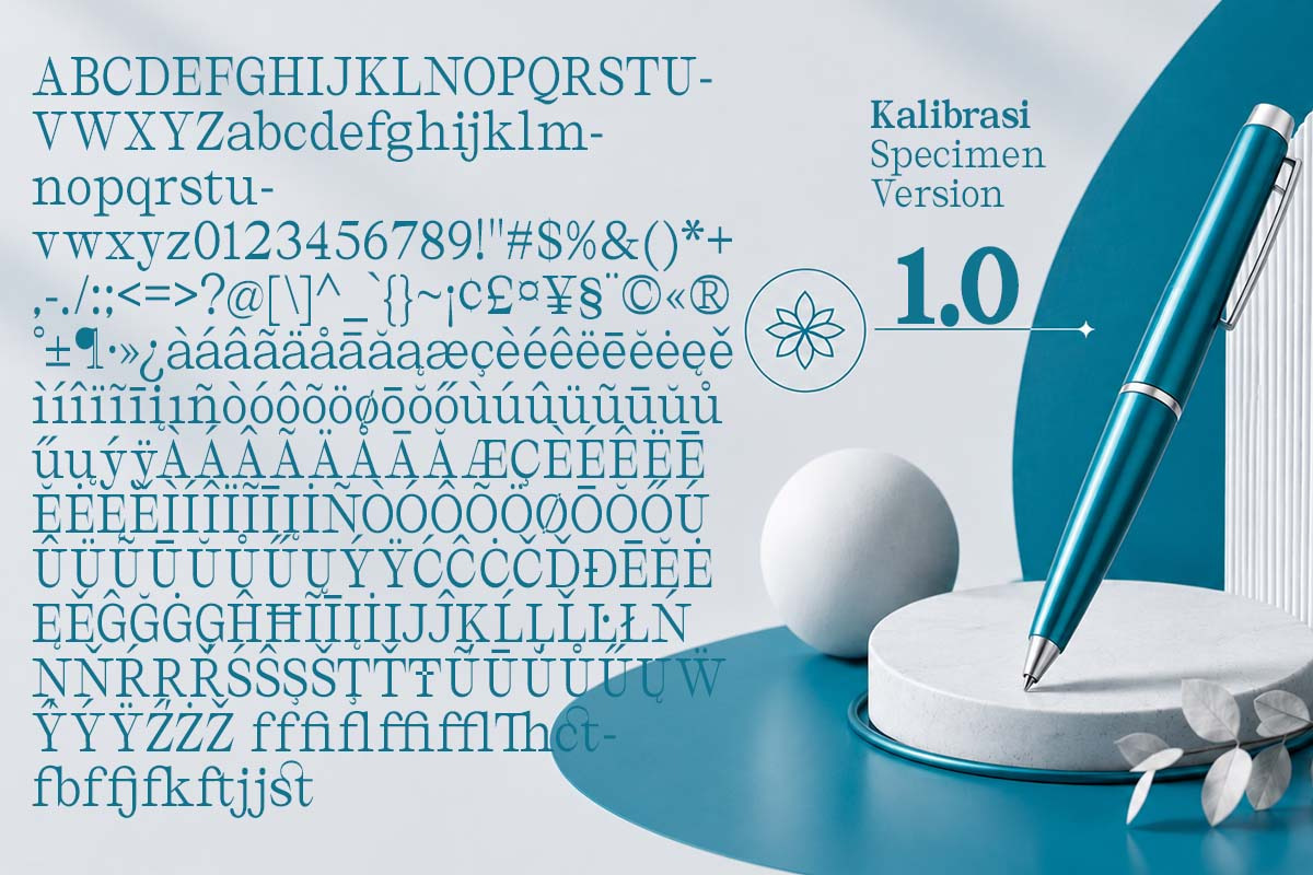 Kalibrasi, a Serif Font by Slex Studio (Photo 12 of 12)