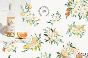 Renaissance. White Flowers & Citrus, a Decorative Illustration by Catch the Dream Art (Thumbnail 3 of 10)