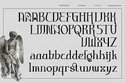 Andromeda Unique Display Typeface, a Serif Font by Absonstype (Thumbnail 4 of 11)