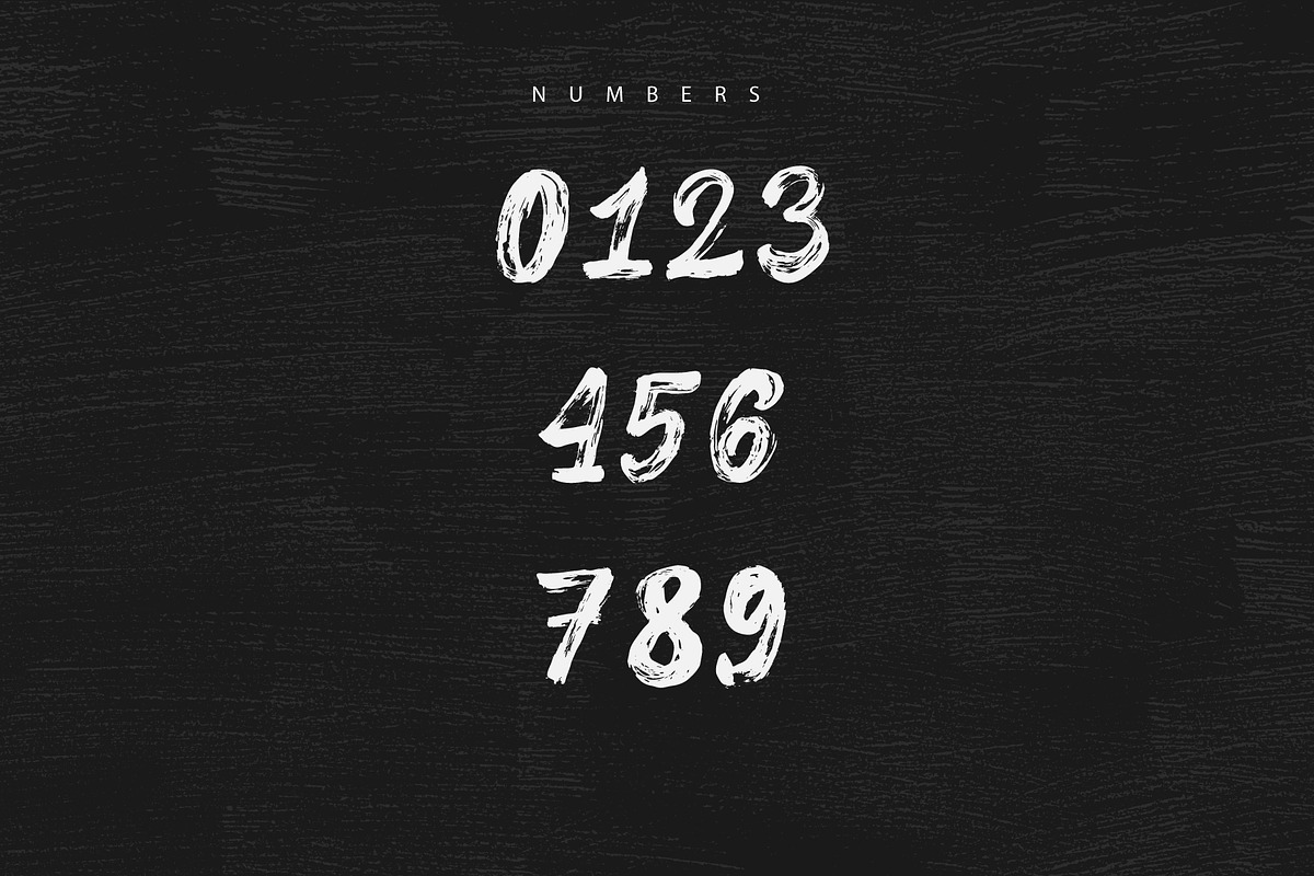 Shuher Brush Font preview 8