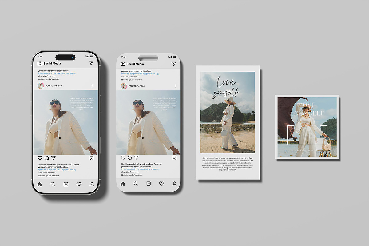 Social Media Mockup, a Device Mockup by ZifaraDesign (Photo 7 of 11)