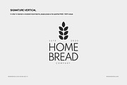 Home Bread Brand Bakery, Pastry Logo, a Branding & Logo Template by Bordo (Thumbnail 5 of 11)