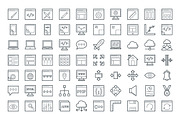 150+ Design and Development Icons, an Outline Icon by Vectors Market (Thumbnail 2 of 4)