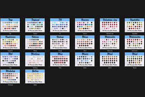 Procreate Color Palette Collection