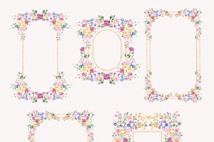 BLOOM Floral Wedding Set Wildflowers