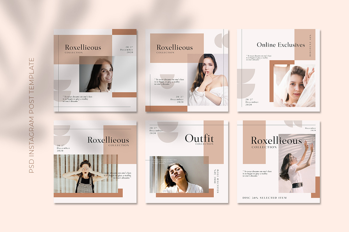 Roxellieous-Instagram Stories & Post, a Social Media Template by Creatchees.std (Photo 6 of 6)