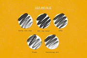 Imperfect Inkers Procreate Brush Set, a Brush Add-On by Idle Letters (Thumbnail 9 of 9)