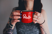 Enamel Mug Mockup, a Cups & Container Mockup by Europe.graphics (Thumbnail 2 of 4)