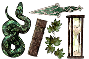 Magic Snake Clipart - Hand Drawn PNG, an Animal Illustration by Lenninator Digital (Thumbnail 4 of 7)