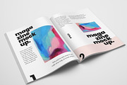 Realistic Magazine Mockup, a Books & Magazine Mockup by Graphic Xtreme (Thumbnail 1 of 3)