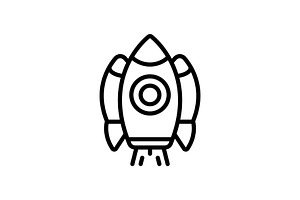 Rocket Ship Icon