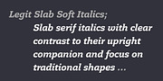 Legit Slab Soft, a Slab Serif Font by Finaltype (Thumbnail 5 of 6)