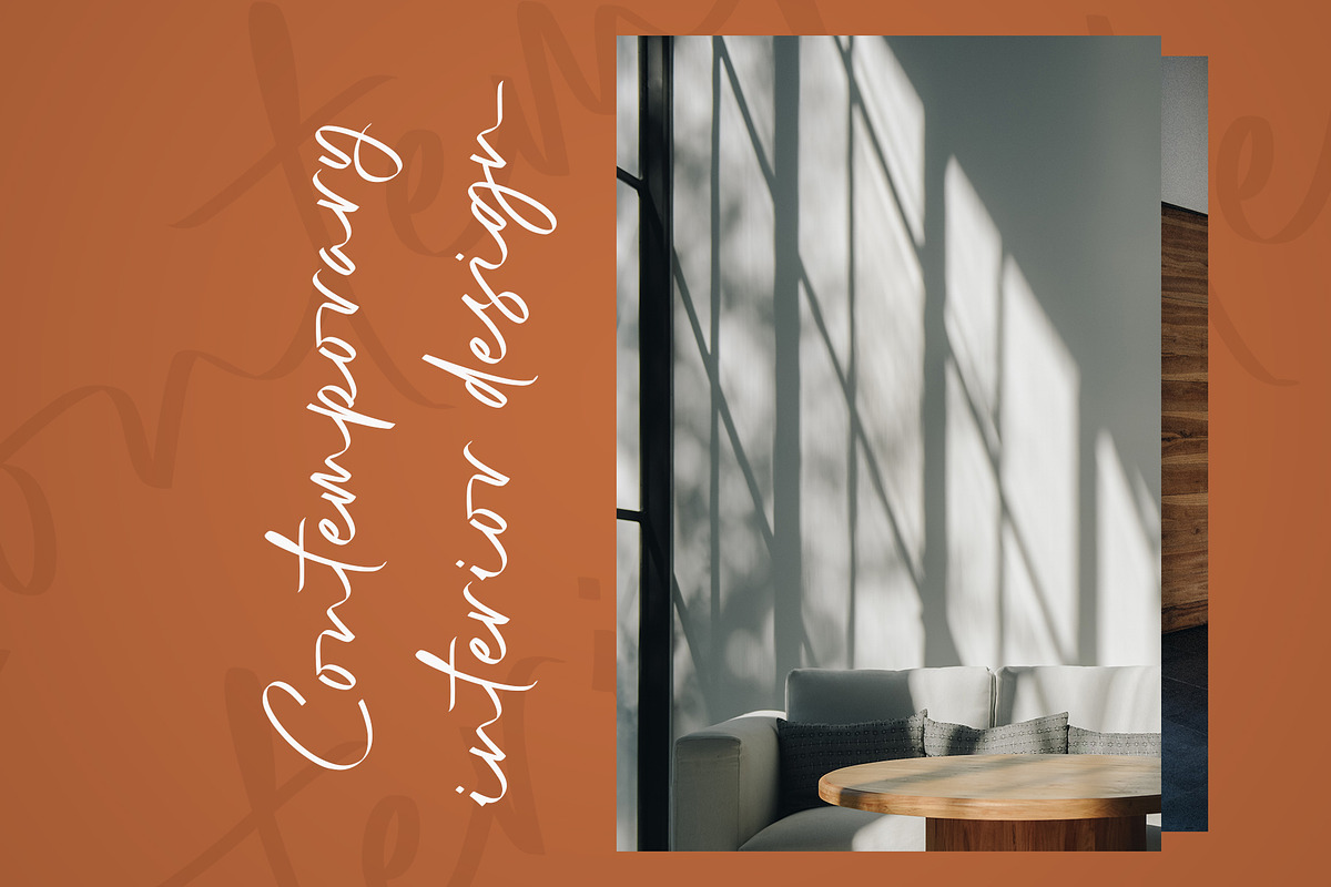 Montegi | Modern Calligraphy, a Handwritten Font by Lemonthe (Photo 4 of 6)