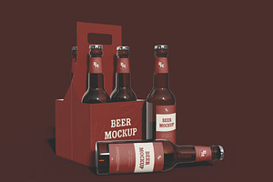 Beer Packaging Mockup, a Packaging Mockup by skybluecreative
