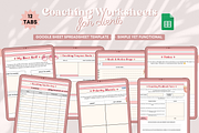 Coaching Worksheets for Clients, a Templates & Theme by bellaROSEworkshop (Thumbnail 2 of 6)