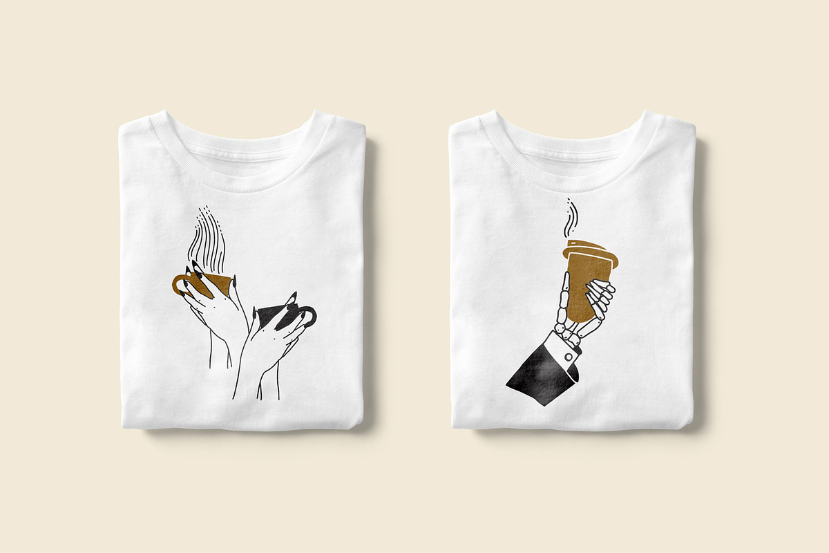 Black Coffee Bundle, an Illustration by ohdeardelgado (Photo 3 of 14)