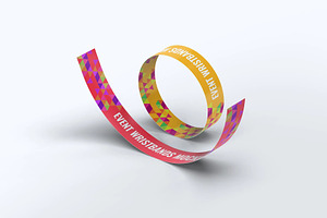 Event Wristbands Mock-Up