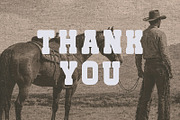 Bold Vintage, a Slab Serif Font by Fourteen Letter (Thumbnail 6 of 6)