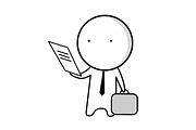 Business icons, job icons,, an Outline Icon by JK comics (Thumbnail 4 of 6)