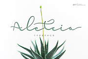 Hello, Aletcia!!, a Script Font by MissinkLab Studio (Thumbnail 1 of 6)