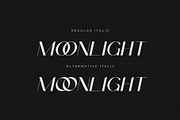 Moonlight - Modern Sans Serif, a Sans Serif Font by Mikhail Fukurou (Thumbnail 8 of 9)
