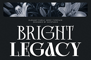Bright Legacy - Family Luxury Font, a Serif Font by Say Studio (Thumbnail 1 of 10)