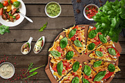 Italian Pizza MockUp Scene Generator, a Product Mockup by PSD Market (Thumbnail 1 of 13)