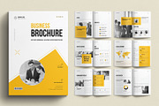 Business Brochure Template, a Brochure Template by E-Type (Thumbnail 1 of 7)