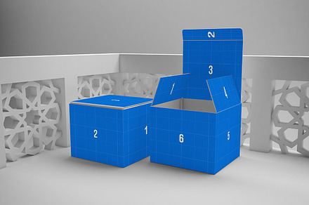 Arabic Box Mockup