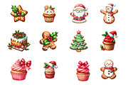 Sweet Christmas Food Clipart, an Illustration by Designworld (Thumbnail 4 of 5)