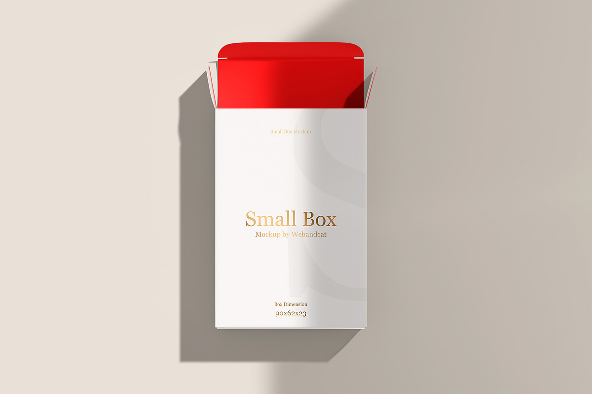 Small Box Mockup, a Packaging Mockup by WebAndCat (Photo 38 of 40)