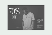 Von Bond - A Classy Sans Serif, a Sans Serif Font by Josh O. (Thumbnail 4 of 8)
