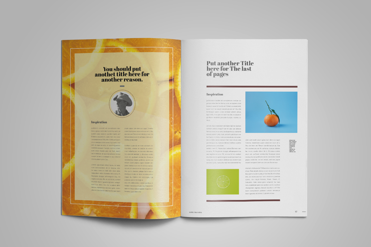 Kopec | Magazine Template, a Magazine Template by spidergraph (Photo 9 of 12)