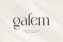 Galem | Elegant Serif