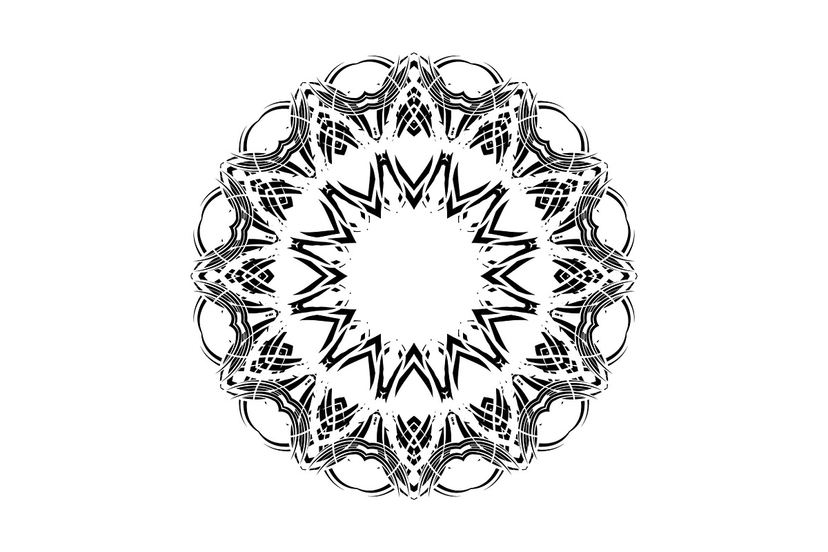 Premium Mandala Illustration Pack, a Decorative Illustration by NJ Himel (Photo 80 of 101)