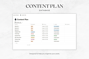 Content Planner for Notion, a Templates & Theme by AestheticOrganizer (Thumbnail 8 of 11)
