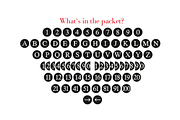 Bullets, a Font by Wiescher Design (Thumbnail 4 of 14)